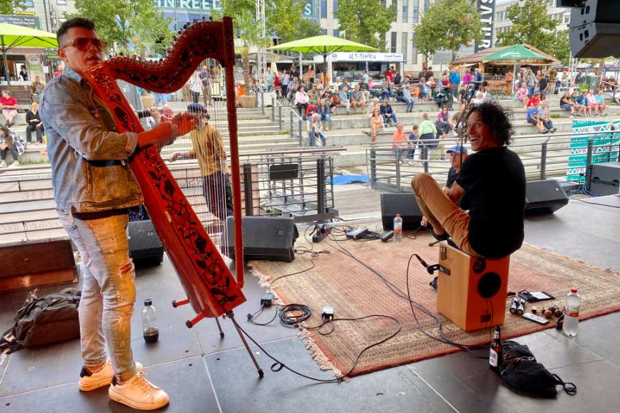 saxyarpa auf dem Bootshafensommer in Kiel saxyarpa auf dem Bootshafensommer in Kiel